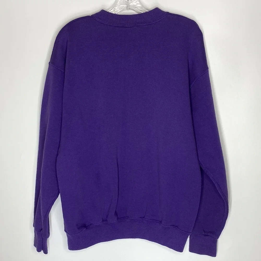 Vintage USA Olympic Purple Sweatshirt Size Large